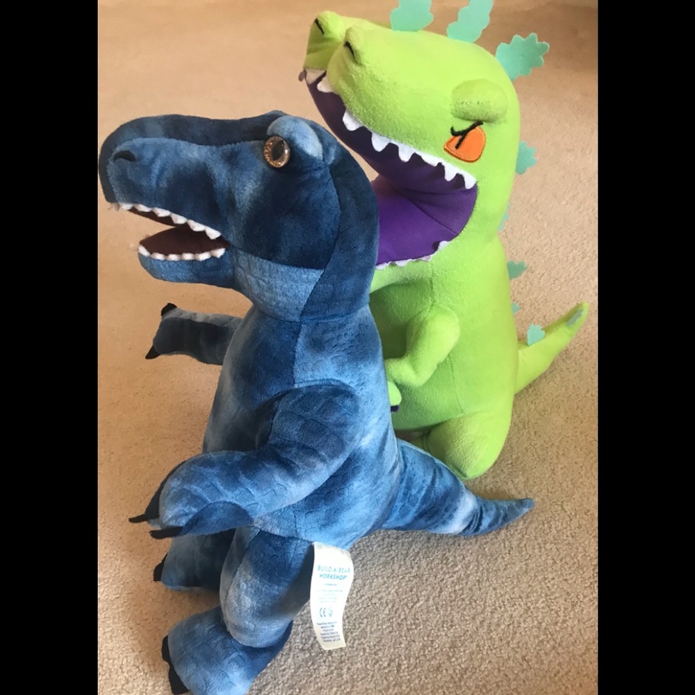 Build-a-Bear & Nickelodeon Plush Dinosaurs